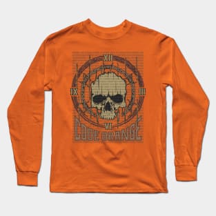 Code Orange Vintage Skull Long Sleeve T-Shirt